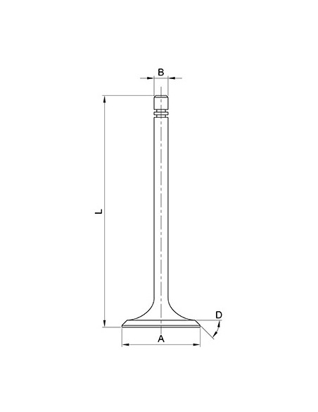 Valve, Inlet STD Ø 42.8x9.95x146 mm 45° Case IH 3055055R1, 3055055R2, 3055364R97, 3059458R94, 3059459R1, 3132160R96 Valve, Inlet STD Ø 42.8x9.95x146 mm 45° Case IH 3055055R1, 3055055R2, 3055364R97, 3059458R94, 3059459R1, 3132160R96