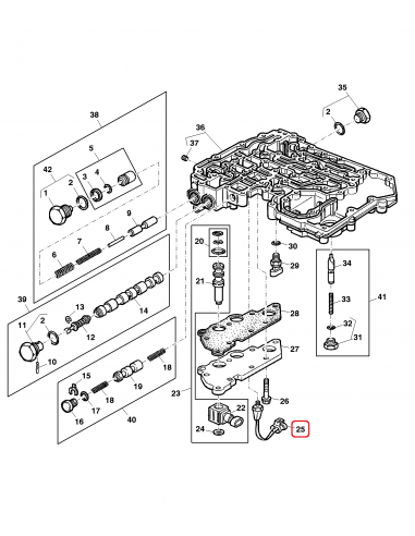 Senzor Presiune Ulei John Deere RE165069, RE190352, RE212880, RE69675