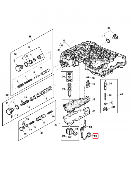 Senzor Presiune Ulei John Deere RE165069, RE190352, RE212880, RE69675