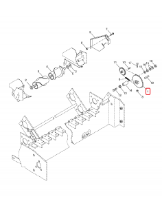 Chain Sprocket Z-23 John Deere CC107055, A-CC107055, DC35394 2