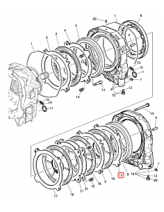 John Deere R216292, R114215 2