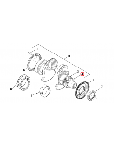 Pana 18.5 mm John Deere R505609