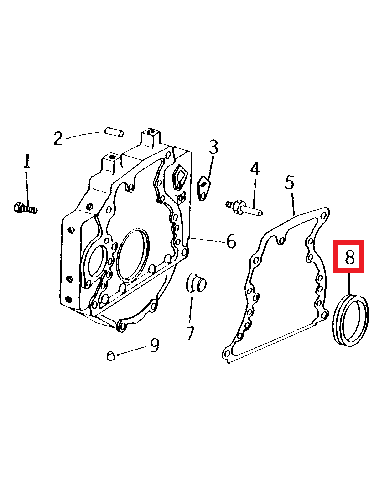 T20326, C/R800793, John Deere, 117.80x146.35x13.30mm