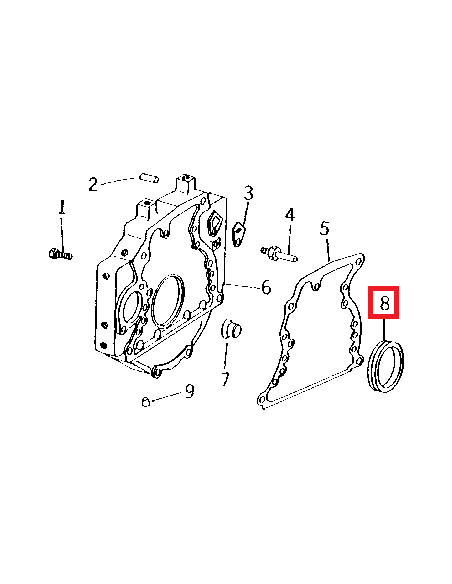 T20326, C/R800793, John Deere, 117.80x146.35x13.30mm