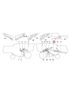 V-Belt 3HB-4855 mm (3HB-4876La) John Deere Z59286, Gates 0224406, 072032737, 72032737, AP1001911, 072032737, 72032737, 47441074, 2