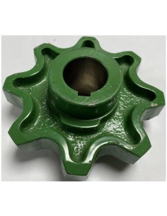Pinion Ø 30x122 mm, Z-8 John Deere H128576, H177988