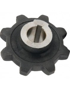 Pinion Ø 30x122 mm, Z-8 John Deere H128576, H177988