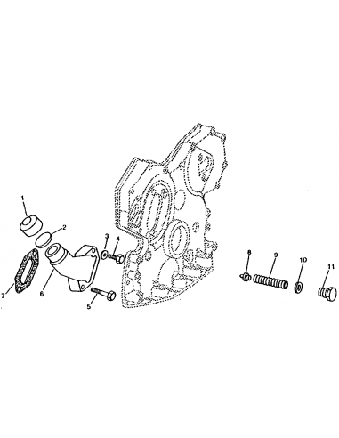 Buson Umplere Ulei 1-1/2"-12UNF John Deere R90788, T20294