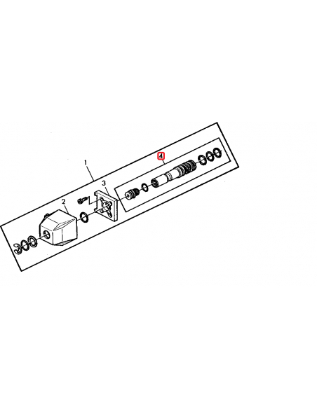 Solenoid Valve MFWD, 12V John Deere AL58788, AL30198, AL37367, PN463588, 463588, PN458670, 458670
