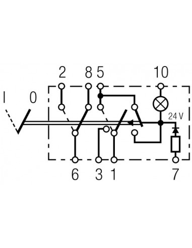 Buton/Comutator, Lumini de Avarie Case IH 194114A1, 1955156C1, 1983283C1, 2018101042, 245908C1, 3221208R1, 3221208R2, 07070293,