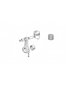 Piston Ring Set Ø 82 - 3x3x3x5x4 mm Fiat 4556623, 4556628, 4556633, 577649 2