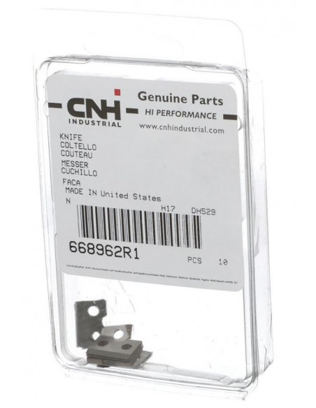 Blade, Twine Knife 14.28x9.53x0.71 mm Case IH 668962R1, 668962R21