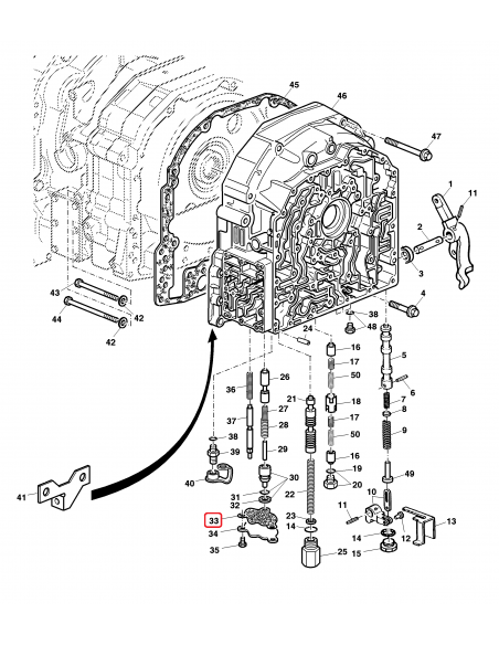 Gasket, Front Cover Housing John Deere R171413, R341955