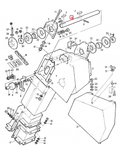 Ax Elevator Ø 25x290 mm John Deere Z33445 2