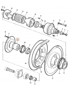 Flansa Variator Toba John Deere Z11581