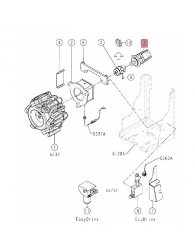Set Reparatie Motor Hidraulic Sauer Danfoss OMS, OMSW, 151F0503