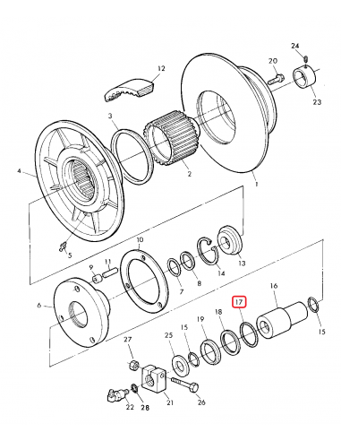 O-Ring Variator Toba John Deere Z44828