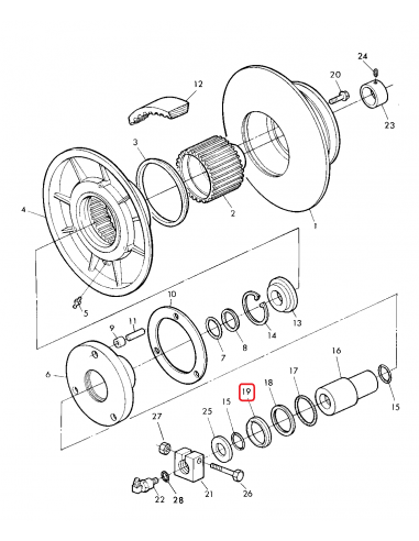 Simering Razuitor Praf, Variator Toba 80x88x4 mm John Deere Z42031