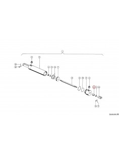 Piston Seal QFN10X17VG02 -10x17,2x14,7/20,2mm Claas 0002153130, 215313, 215313.0 2