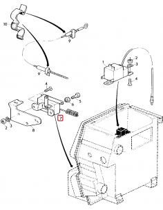 Termostat Aer Conditionat John Deere AZ50485, AZ43798