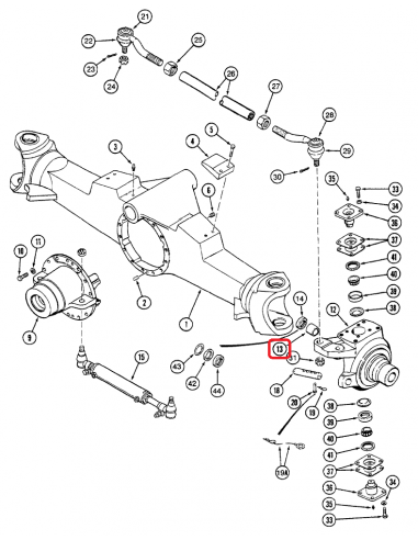 Case-IH New Holland 84173605, 235628A1, 1961754C1, 86014002