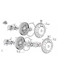 Simering 60x80x10 mm Fendt X550126506000
