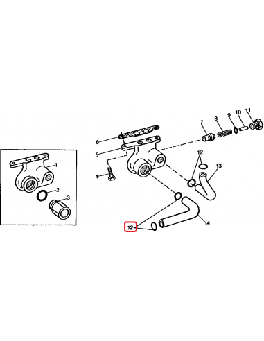 Conducta, Teava, Pompa Ulei John Deere R62952