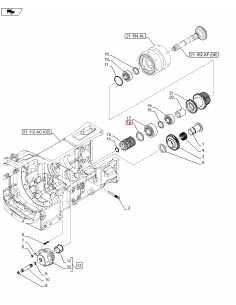 Sealing Ring 55.6x60x2.42 mm 5175988, 5182062, 5187219 2