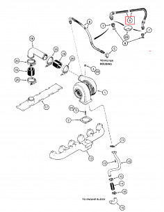 Furtun Flexibil Turbo 9.53x385 mm 1483938, 3921530, 76192457, 87773029, E156499 2
