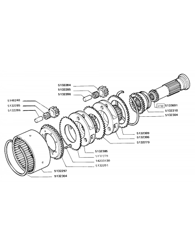 Ac Rulment Ø 4x21.8 mm (x18 Buc) 5132285, 710111560