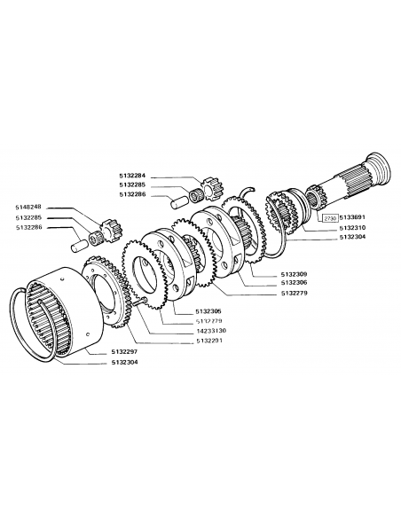 Ac Rulment Ø 4x21.8 mm (x18 Buc) 5132285, 710111560