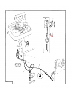 Cablu Cutie Viteze 1120 mm John Deere AL79535
