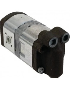 Hydraulic Gear Pump 8+8 Cm3 Case IH 0510465315, 0510465353, 3142563R91, 3142564R91, 3145619R91, 3145619R92