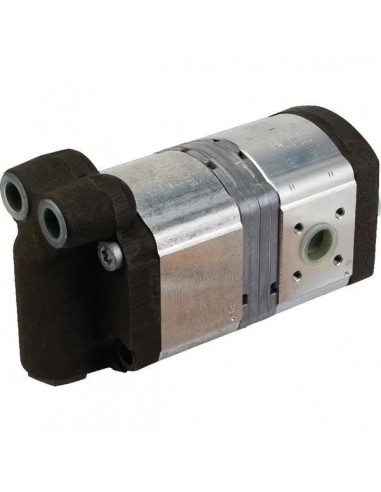 Hydraulic Gear Pump 8+8 Cm3 Case IH 0510465315, 0510465353, 3142563R91, 3142564R91, 3145619R91, 3145619R92