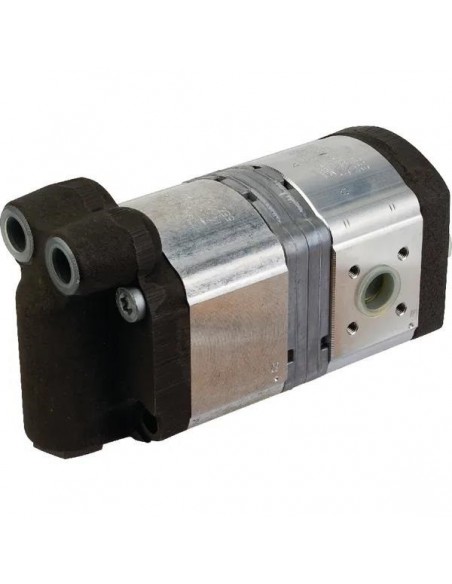 Hydraulic Gear Pump 8+8 Cm3 Case IH 0510465315, 0510465353, 3142563R91, 3142564R91, 3145619R91, 3145619R92