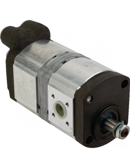 Hydraulic Gear Pump 8+8 Cm3 Case IH 0510465315, 0510465353, 3142563R91, 3142564R91, 3145619R91, 3145619R92