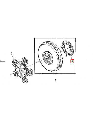 Thrust Ring 62x90x11 mm John Deere L42285