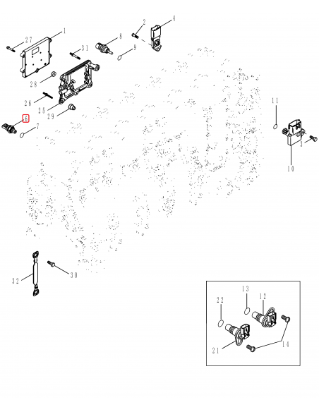 Oil Pressure Sensor 4087991, 4087991NX, 4921517, 4921744, 87342100, 87568842