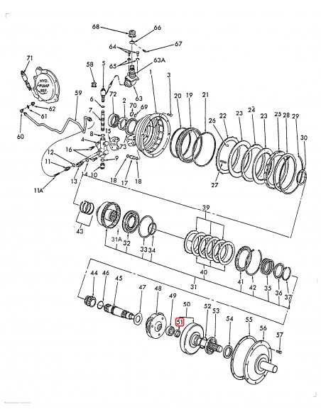 Simering Transmisie 38x54x13 mm Ford New Holland 83910772, D6NN7N839A 38.1x54.2x12.19 mm Simering Transmisie 38x54x13 mm Ford New Holland 83910772, D6NN7N839A 38.1x54.2x12.19 mm