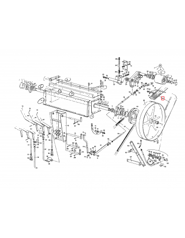 Curea, Banda F140x3170 La New Holland 230080, 80230080