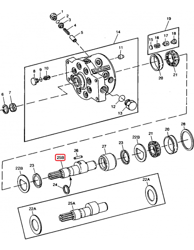 Ax Pompa Hidraulica John Deere R79150