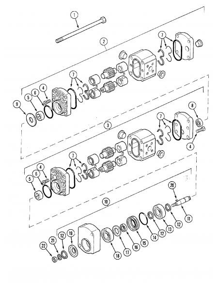 Pompa Hidraulica Case IH 3226942R93, 3226942R92, 3226942R91, 0510555306, 1517222589, 1517222590
