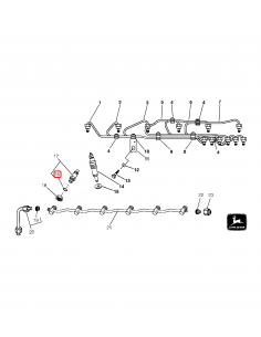 O-Ring John Deere R504057, T44604